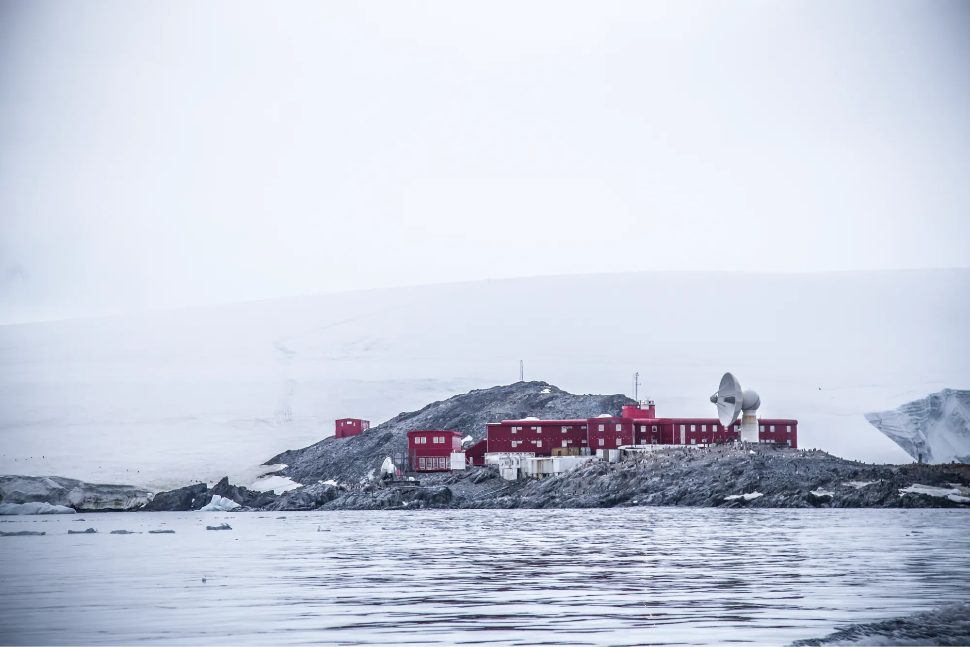 Base General Bernardo O'Higgins en la Antártica