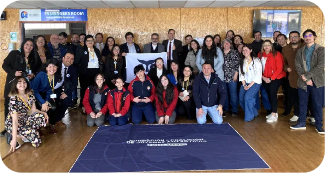 Encuentro de la comunidad antártica
