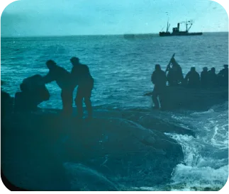 Rescate de la tripulación del Endurance
